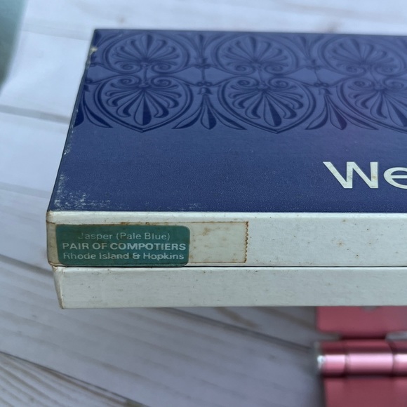 Wedgewood Vintage Seal of State Series Jasperware Set12 Rhode Island Hopkins - Picture 6 of 9